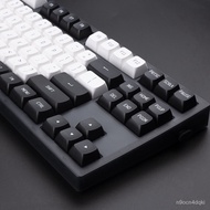 Minimst Black White 149 Keys PBT Keycaps For Cherry Mx Switch Mechanical Keyboard CSA Profile Double Shot Keycap Ctom DI