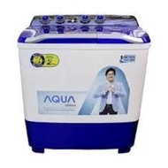 Mesin Cuci Aqua Qw-881XT / 861XT 2 Tabung 8 Kg 380 watt