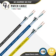 Sommer SC-ISOPOD 24AWG Copper OFC Balanced 1 High Elastic Audio Patch Cable