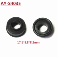 1000pieces fuel injector rubber seal 17.1*8.8*8.2mm for fuel injector repair kit service kit fit for