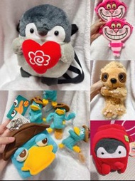 日本sega絕版《Dancing perry》agent p 鴨嘴獸泰瑞公仔掛飾 $79.9@1 （絕版已停產，只有圖3嗰一款‼️）鴨嘴獸泰瑞伸縮散子包‼️圖中售罄，其他有類似既款。  章魚正能量企鵝