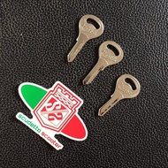anak kunci vespa latin blank chrome 50 60s harga satuan