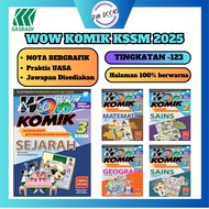 [PMBOOK] SASBADI WOW KOMIK UASA KSSM Buku Rujukan  Tingktan 1 2 3 KSSM  Matematik, Sains, Sejarah, G