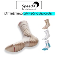SpeedX Guardian Sports Socks provide comprehensive protection of the legs, ankles, and feet, and pre