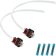 Fuel Injector Pigtail Connector Wiring Harness Kit PT3739 19368140 for 6.6L L5P Duramax Engine Silve