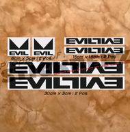 Cutting Stiker Sepeda Roadbike Evil Sticker Frame Sepeda Roadbike