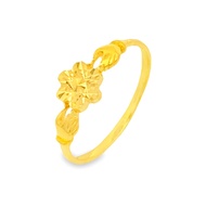 Top Cash Jewellery 916 Gold Flower Hand Ring
