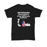 Veterans All Brothers From Different Mothers - Army Dd 214 Veterans Day Shirt