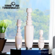 Nordic Style Tianhao Handmade Glass Vase for Living Room and Bedroom, Model Room Decoration, Creativ