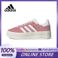 Adidas GAZELLE BOLD Women‘s Thickness Anti-skidding Sneakers Pink