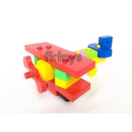 Plane blocks - educational toys