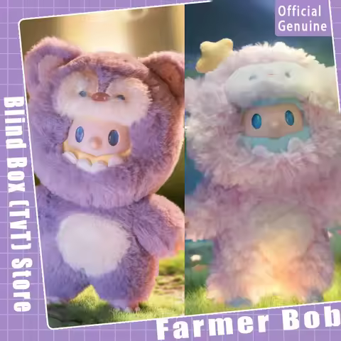 Genuine Farmer Bob Monster Ani-Night Series Vinyl Face Blind Box Pendant Collection Desktop Ornament