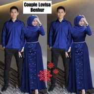 Baju Couple Lovisa/Baju Couple Muslim/Pesta/Good Quality.