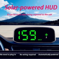 Solar HUD Electronic Dog/HUD Display/Speed Display/KMH/MPH Car Wireless HUD