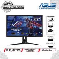 ASUS ROG Strix XG27UQR DSC 27" Gaming Monitor - 4K, IPS, 144 Hz, Display Port, HDMI, Adaptive-Sync, Wall Mountable