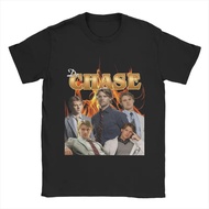 Dr. Robert Chase House MD T-Shirt Men  Fashion 100% Cotton Tees Round Neck Short Sleeve T Shirts Plu