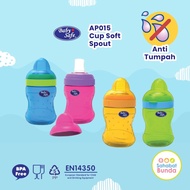 BABY AY SHOP BABY SAFE Training Cup Soft Spout 125ml AP015 SNI Children's Drinking Bottle