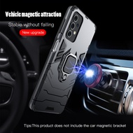 Case For Redmi Note 12 Redmi Note 12 Pro Redmi Note 12 Pro+ Hard Armor Shockproof Back Cover 2 in 1 Housing Stand Holder Phone Case Magnetic Ring Cover