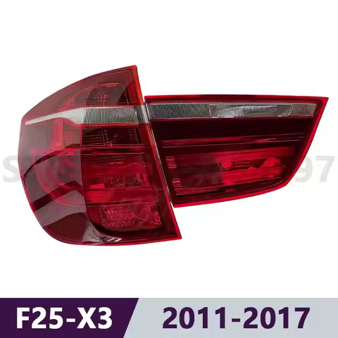 for 2011-2017 F25 BMW X3 Rear LED Tail Light Stop Brake Lamp Taillights No Bulb 63217217311 63217217