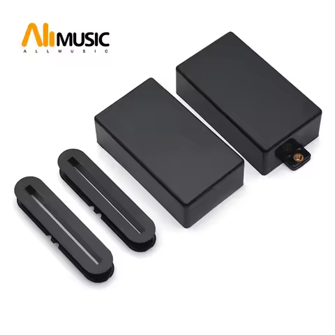 20PCS Bass Matt Sealed Pickup Cover/Bobbin Electric Bass Dual Coil Humbucker Pickup Cover/Bobbin 69.