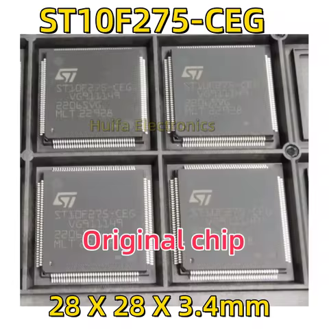 1pcs/lot New Original ST10F275-CFG ST10F275-CEG ST10F275 TQFP144 Car CPU M7 small turTLEcomputer boa