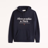 Abercrombie Fitch Men's Classic Loose Pullover Logo Hoodie 310695-1 AF
