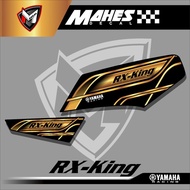 Striping Rx King - Stiker Variasi List Motor Rx King Racing Gold Emas
