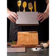 Bread Loaf Pan Carbon Steel Loaf Tin with Cover Toast Mold Non-Stick Loaf Pans for Baking Bread