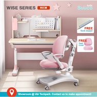 Suucokids | Wise Series Combo | Height Adjustable Study Table and Chair for Kids | Children Ergonomic Study Table