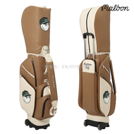 Korean New Golf Bag Trolley Bag Korean Lightweight Fisherman Waterproof Pulley Bag Pulley Pulley For