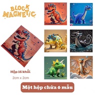 Minecraft Magnetic Square Blocks 6 Shapes, Assembly Model