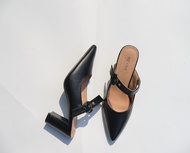 รองเท้าเเฟชั่นผู้หญิงเเบบคัชชูส้นปานกลาง No. 8007-10 NE&amp;NA Collection Shoes