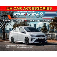 PERODUA BEZZA 2022-2025 facelift original thailand drive68 abs bodykit spoiler with paint