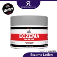 RESS Eczema Warrior Cream Lotion 15ml - Ubat Kulit Gatal Ekzema Psoriasis Repair Dry Scaly Itchy Skin 湿疹膏