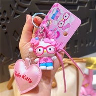 XUSILING | Cute Cartoon Cherry Blossom Keychain