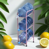 3-Tier Gallon Rack, Metallic Color Gallon Storage, 3-Tier Dispenser Rack