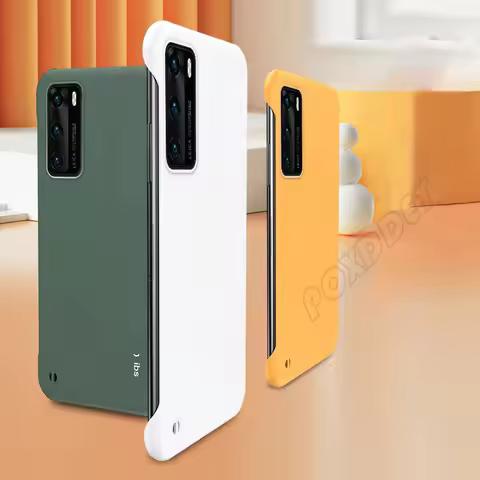 Luxury Ultra Thin Slim Hard PC Frameless Case For Huawei P50 Pro P60 Nova 9 Pro Nova 8 10 Pro 7 7i 5
