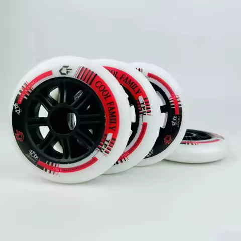 8 pieces 90mm 100mm 110mm 85A TPU Inline Speed Skates Wheel for Outdoor Race Roller Skating 90 100 1