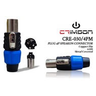 CRIMSON CRE 030 4PM METAL SPIKON JACK