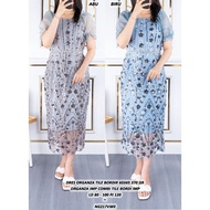 60345 embroidered organza tile dresses