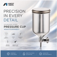 ANEST IWATA 400ml Aluminum Gravity Cup PC400AB2LF for W-101 / LPH-101 Spray Guns