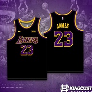 LAKERS EARNED EDITION JERSEY  CUSTOMIZED NAME AND NUMBER