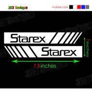 STAREX REAR MIRROR STICKER