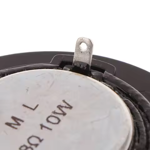 52MM Round Audio Speaker HIFI Music DIY Bluetooth Hifi Loudspeaker 1Pc Black 4 Ohm/8 Ohm 10W Tweeter