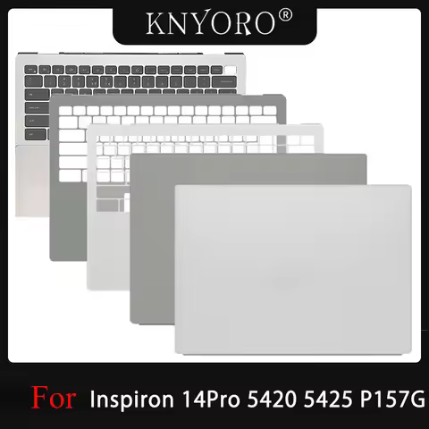 New For Inspiron 14Pro 5420 5425 P157G Laptop LCD Back Cover Front Bezel Upper Palmrest Keyboard Cov