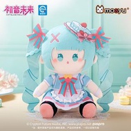 ［預訂］VOCALOID 初音未來 甜美交織系列 moeyu 8cm毛絨磁吸趴趴掛件 團子 鎖匙扣  14cm綿花娃娃 大娃 小娃 掛件 25cm坐姿玩偶娃娃miku毛絨公仔