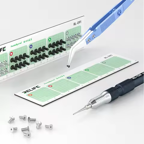 RELIFE RL-091 Magnetic Absorption Screws Storage Pad For Phone Repair Tool