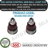 555 GENUINE JAPAN BALL JOINT (LOWER) FOR HONDA CIVIC [S5A, EP, EU, FERIO, ES1, ES3, EG] '91-05YR / F