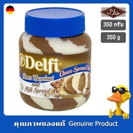 Delphi Chocolate Hazelnut & Milk Spread Mixed With Mashed Hazelnuts and 350g-Delfi Choco and 350g