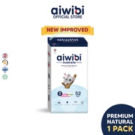 Aiwibi Baby Premium Natural Diapers Tape & Pants - NB/S/M/L/XL/XXL/XXXL (1 Pack)